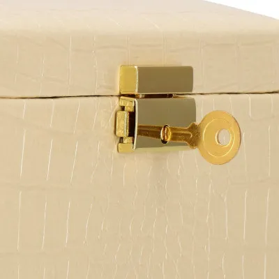 Šperkovnica SPRINGOS AVANT krémová