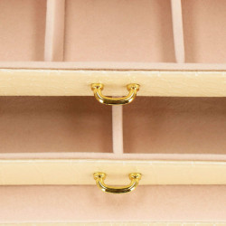 Šperkovnica SPRINGOS AVANT krémová