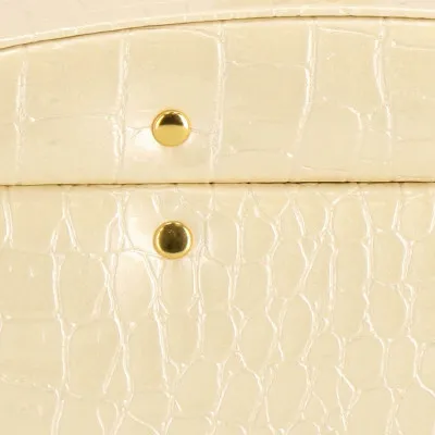 Šperkovnica SPRINGOS AVANT krémová