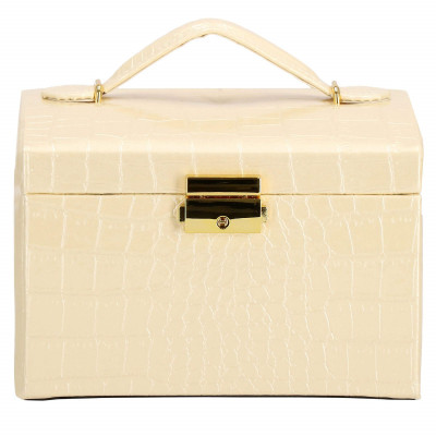 Šperkovnica SPRINGOS AVANT krémová