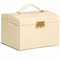 Šperkovnica SPRINGOS AVANT krémová