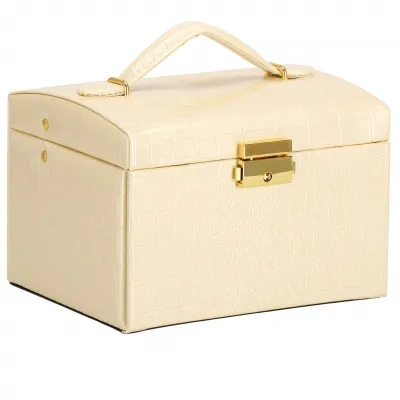 Šperkovnica SPRINGOS AVANT krémová