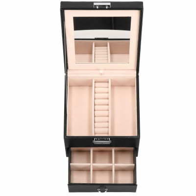 Šperkovnica SPRINGOS ALIVE čierna