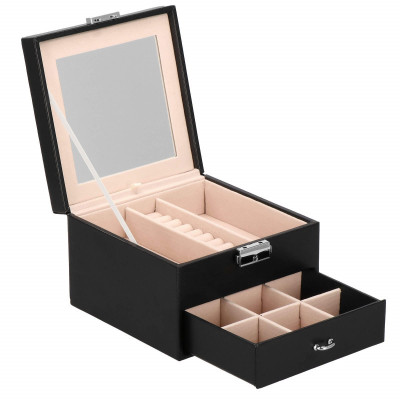 Šperkovnica SPRINGOS ALIVE čierna