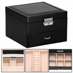 Šperkovnica SPRINGOS ALIVE čierna