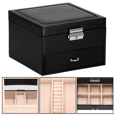 Šperkovnica SPRINGOS ALIVE čierna