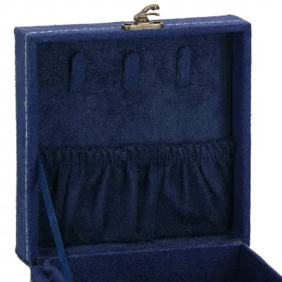 Šperkovnica SPRINGOS QUATRE modrá