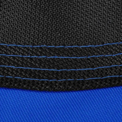 Záhradná hojdačka SPRINGOS ČAPÍ HNIEZDO 110 cm modro-čierna