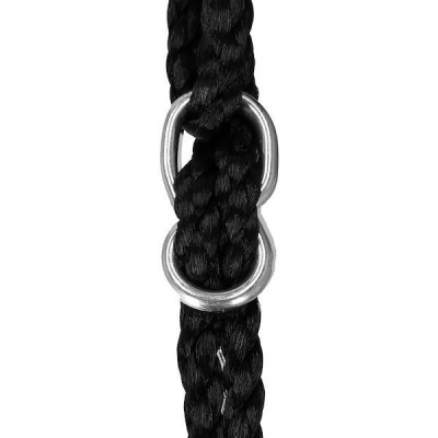 Záhradná hojdačka SPRINGOS ČAPÍ HNIEZDO 110 cm modro-čierna