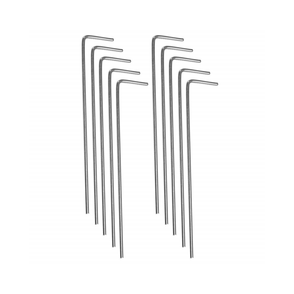 Stanové kolíky 20x3 cm súprava 10ks SPRINGOS PT021