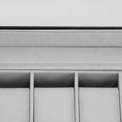 Škatuľka na hodinky SPRINGOS LEGEND 10 čierna/sivá