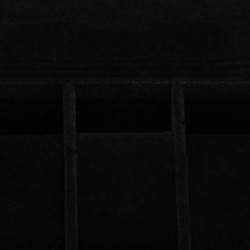 Škatuľka na hodinky SPRINGOS COBALT 10 čierna/čierna