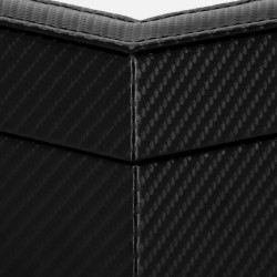 Škatuľka na hodinky SPRINGOS COBALT 10 čierna/čierna