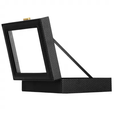 Škatuľka na hodinky SPRINGOS COBALT 10 čierna/čierna