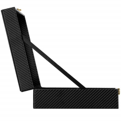 Škatuľka na hodinky SPRINGOS COBALT 10 čierna/čierna