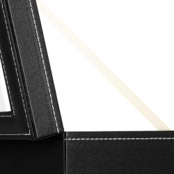 Škatuľka na hodinky SPRINGOS LEGEND 12 čierna/krémová