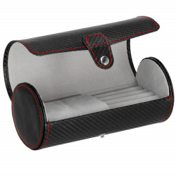 Cestovné púzdro na hodinky / šperky SPRINGOS VENTO 2 čierne