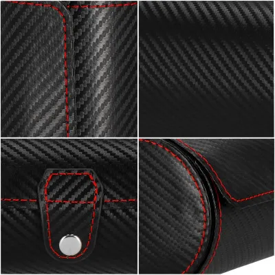 Cestovné púzdro na hodinky / šperky SPRINGOS VENTO 2 čierne