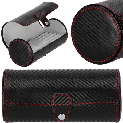 Cestovné púzdro na hodinky / šperky SPRINGOS VENTO 2 čierne