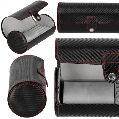 Cestovné púzdro na hodinky / šperky SPRINGOS VENTO 2 čierne