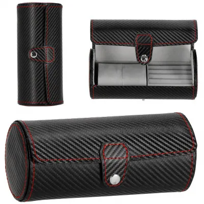 Cestovné púzdro na hodinky / šperky SPRINGOS VENTO 2 čierne