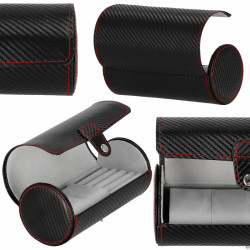 Cestovné púzdro na hodinky / šperky SPRINGOS VENTO 2 čierne