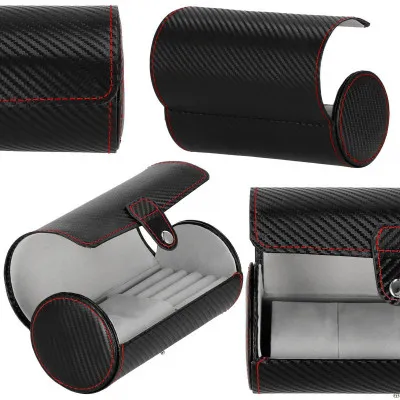 Cestovné púzdro na hodinky / šperky SPRINGOS VENTO 2 čierne