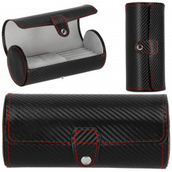 Cestovné púzdro na hodinky / šperky SPRINGOS VENTO 2 čierne