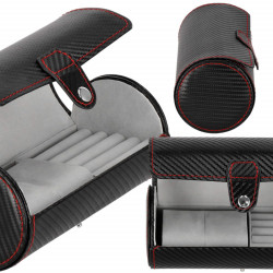 Cestovné púzdro na hodinky / šperky SPRINGOS VENTO 2 čierne