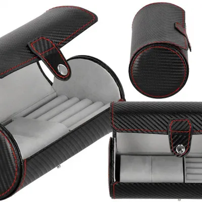 Cestovné púzdro na hodinky / šperky SPRINGOS VENTO 2 čierne