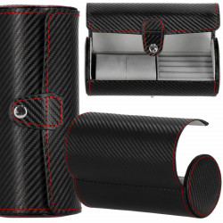 Cestovné púzdro na hodinky / šperky SPRINGOS VENTO 2 čierne