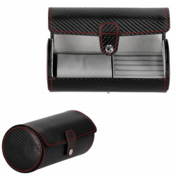 Cestovné púzdro na hodinky / šperky SPRINGOS VENTO 2 čierne