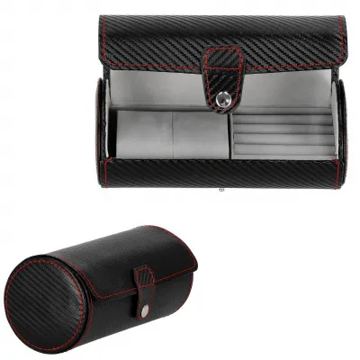 Cestovné púzdro na hodinky / šperky SPRINGOS VENTO 2 čierne