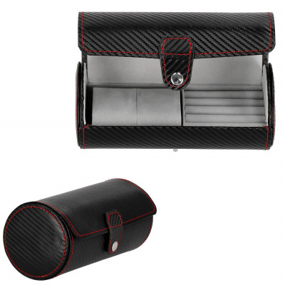 Cestovné púzdro na hodinky / šperky SPRINGOS VENTO 2 čierne