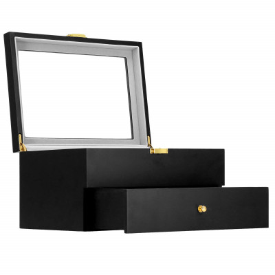 Škatuľka na hodinky SPRINGOS LOYAL 20 čierna/sivá