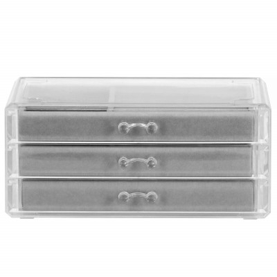 Šperkovnica SPRINGOS EVENUE transparentná