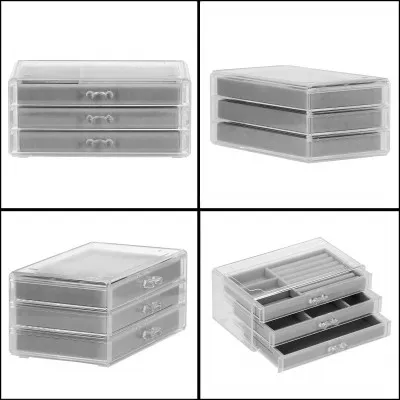 Šperkovnica SPRINGOS EVENUE transparentná