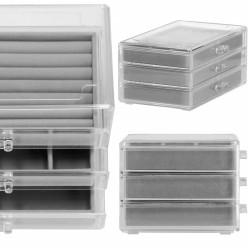 Šperkovnica SPRINGOS EVENUE transparentná