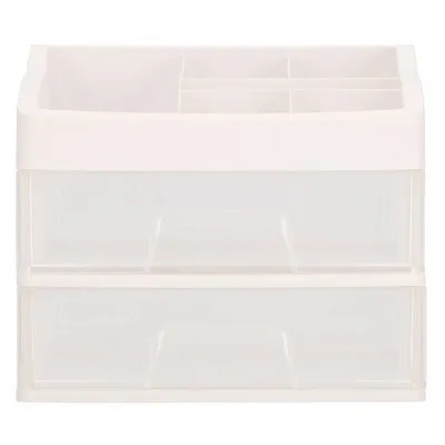 Organizér na kozmetiku / šperkovnica SPRINGOS SPIRIT 3 biela