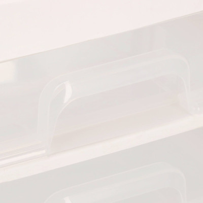 Organizér na kozmetiku / šperkovnica SPRINGOS SPIRIT 3 biela