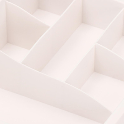 Organizér na kozmetiku / šperkovnica SPRINGOS SPIRIT 3 biela