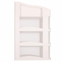 Organizér na kozmetiku / šperkovnica SPRINGOS SPIRIT 4 biela