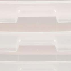 Organizér na kozmetiku / šperkovnica SPRINGOS SPIRIT 4 biela