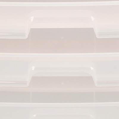 Organizér na kozmetiku / šperkovnica SPRINGOS SPIRIT 4 biela