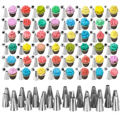 Cukrárska súprava na zdobenie, 38-dielna, nerez SPRINGOS DECORA