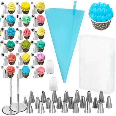 Cukrárska súprava na zdobenie, 38-dielna, nerez SPRINGOS DECORA