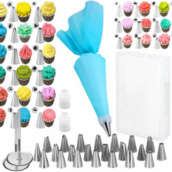 Cukrárska súprava na zdobenie, 38-dielna, nerez SPRINGOS DECORA