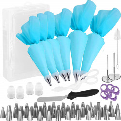 Cukrárska súprava na zdobenie, 70-dielna, nerez SPRINGOS DECORA