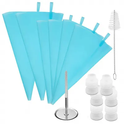 Cukrárska súprava na zdobenie, 70-dielna, nerez SPRINGOS DECORA