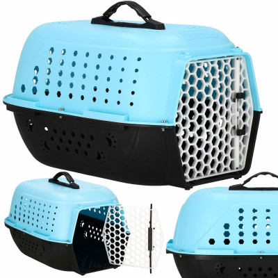 Prepravka pre psa / mačku SPRINGOS NOMAD modro-čierna